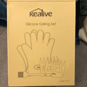 Kealive silicone grilling set